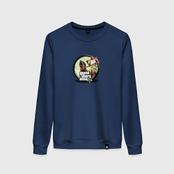 Женский свитшот Grand Theft Auto V logotype