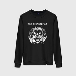 Женский свитшот The Cranberries rock dog