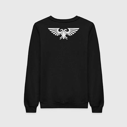 Женский свитшот Ultramarines Warhammer 40k / Черный – фото 2