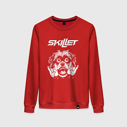 Женский свитшот Skillet rock dog