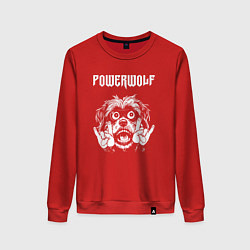 Женский свитшот Powerwolf rock dog