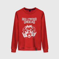 Женский свитшот Hollywood Undead rock dog