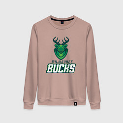 Женский свитшот Milwaukee Bucks NBA