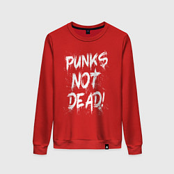 Женский свитшот Punk not dead