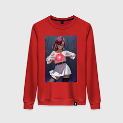 Женский свитшот Дандадан: Момо фаербол