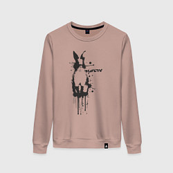 Женский свитшот Banksy bunny