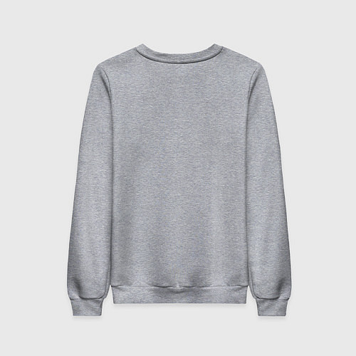 Женский свитшот Banksy zebra / Меланж – фото 2