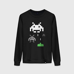 Женский свитшот Space invaders