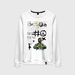 Женский свитшот Che Guevara граффити