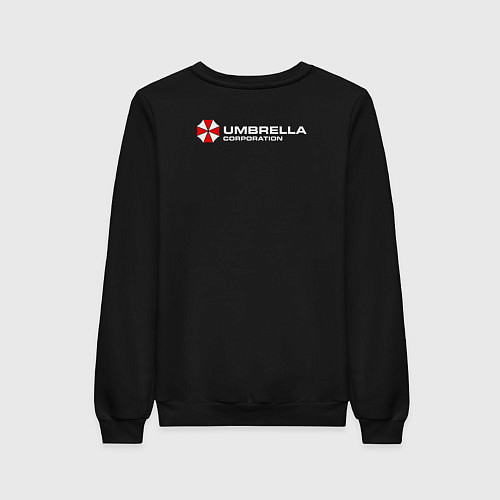 Женский свитшот Umbrella corp stuff / Черный – фото 2