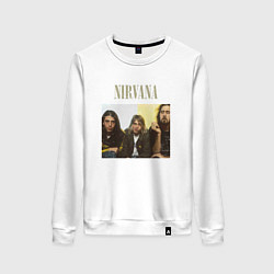 Женский свитшот Nirvana band foto