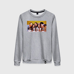 Женский свитшот Художниик друзья