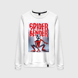 Женский свитшот Spider Bender - ai art collab