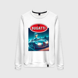 Женский свитшот Бендер на Бугатти