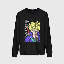 Женский свитшот Драконий жемчуг Транкс из будущего