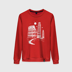 Женский свитшот Величие Италии