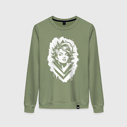 Женский свитшот Поп-арт дива