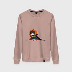 Свитшот хлопковый женский Милое коварство МаоМао - Монолог Фармацевта аниме, цвет: пыльно-розовый