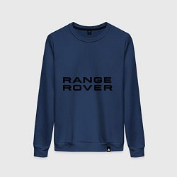 Свитшот хлопковый женский Range Rover, цвет: тёмно-синий