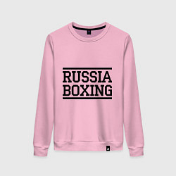 Женский свитшот Russia boxing