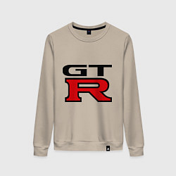 Свитшот хлопковый женский Gtr, цвет: миндальный