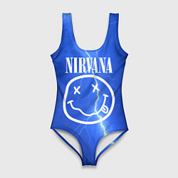 Купальник-боди 3D женский Nirvana: Lightning, цвет: 3D-принт