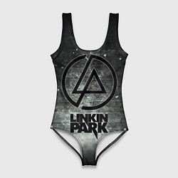 Купальник-боди 3D женский Linkin Park: Wall, цвет: 3D-принт