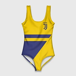 Купальник-боди 3D женский FC Juventus: Star, цвет: 3D-принт
