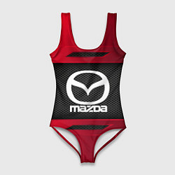 Купальник-боди 3D женский Mazda Sport, цвет: 3D-принт