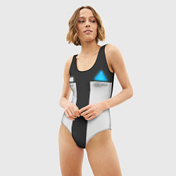 Купальник-боди 3D женский RK900: Become Human, цвет: 3D-принт — фото 2