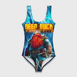Купальник-боди 3D женский Deep Rock Galactic Scout, цвет: 3D-принт