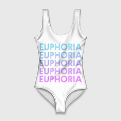 Купальник-боди 3D женский Эйфория Euphoria, цвет: 3D-принт