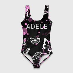 Женский купальник-боди Adele - Бабочки