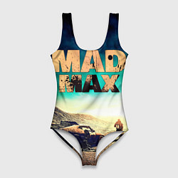 Купальник-боди 3D женский Mad Max, цвет: 3D-принт