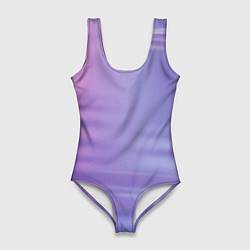 Купальник-боди 3D женский Неоновая поверхность воды, цвет: 3D-принт