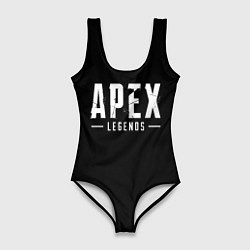 Купальник-боди 3D женский Apex legends logo, цвет: 3D-принт