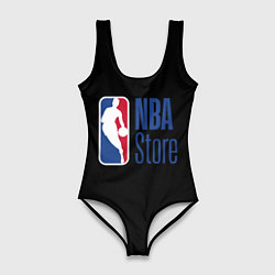 Купальник-боди 3D женский NBA store, цвет: 3D-принт