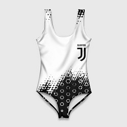 Женский купальник-боди Juventus sport steel