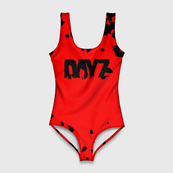 Купальник-боди 3D женский Dayz лепестки, цвет: 3D-принт