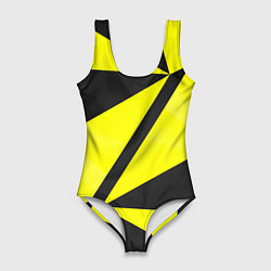 Женский купальник-боди Абстрактные стекло