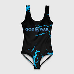 Купальник-боди 3D женский God of War storm, цвет: 3D-принт