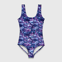 Женский купальник-боди Готическая ночь на Рождество