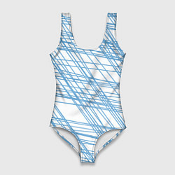 Женский купальник-боди Паутина проводов