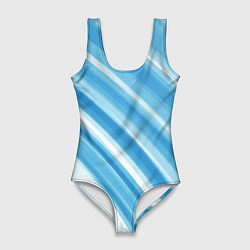 Женский купальник-боди Акварель