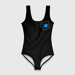 Купальник-боди 3D женский ROX - Roblox, цвет: 3D-принт