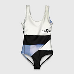 Купальник-боди 3D женский CS GO контрудар, цвет: 3D-принт