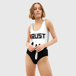 Купальник-боди 3D женский Rust краски, цвет: 3D-принт — фото 2