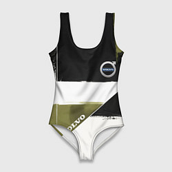 Женский купальник-боди Volvo логотип