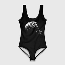 Купальник-боди 3D женский Xxxtentacion dark, цвет: 3D-принт