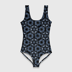 Купальник-боди 3D женский Этнические мотивы, цвет: 3D-принт